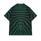 Rhude T-shirt Zebra Letter Embroidery Casual Short Sleeve Shirt, Shorts