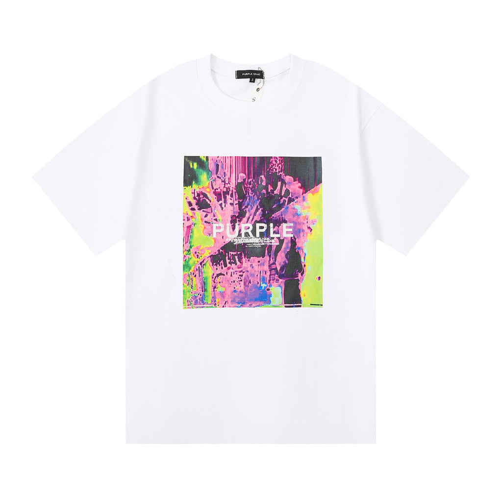 PURPLE  fashion T-shirt