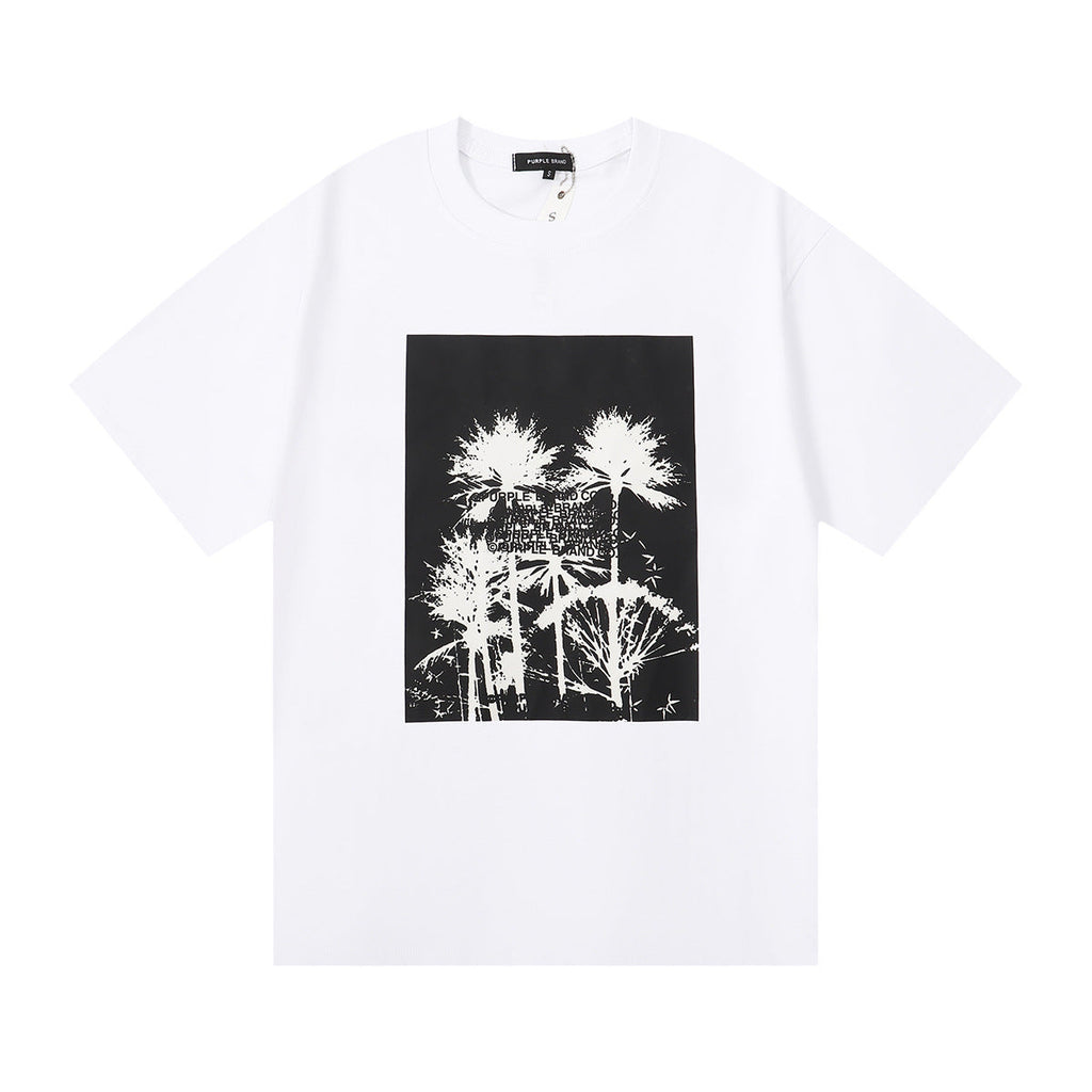PURPLE  fashion T-shirt