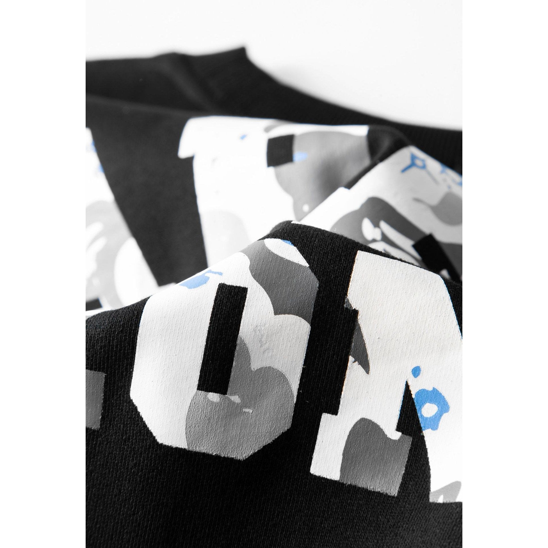 Bathing Ape Sweatshirts Generation Autumn and Winter Starry Sky Luminous Printed Long-Sleeved T-shirt