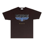 Rhude T-shirts Printed Trendy Pure Cotton