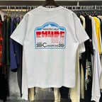 Rhude T-shirts Paradiso Rally Racing Short Sleeves Men and Women