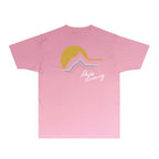 Rhude T-shirts Printed Trendy Pure Cotton