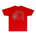 Rhude T-shirts Printed Trendy Pure Cotton