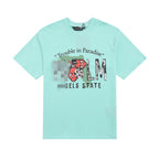 Palm Angels T-shirt Skull Letter Print Short Sleeve T-shirt