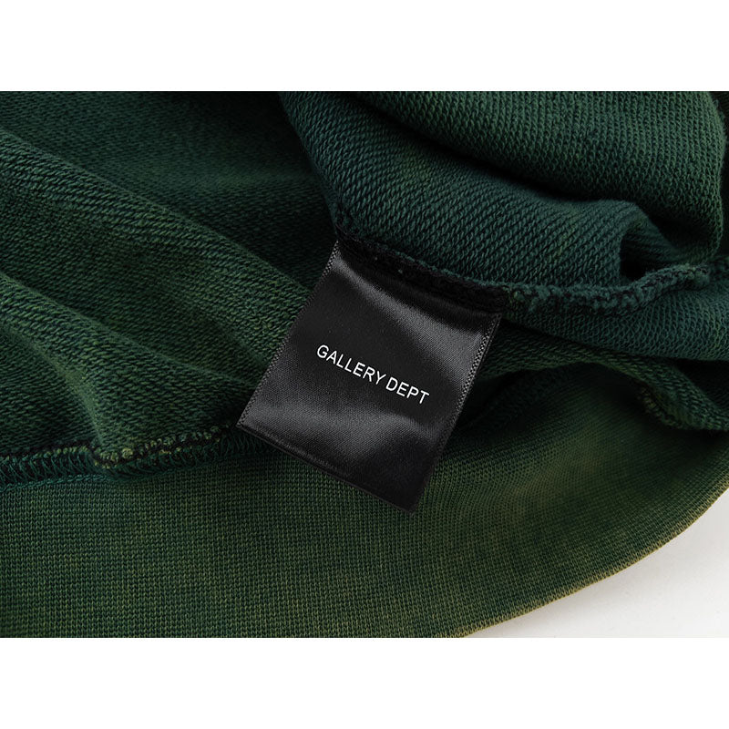 Gallery Dept Hoodie Hand Painted Graffiti Washed Hooded Sweater
