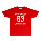 Rhude T-shirts Printed Trendy Pure Cotton