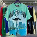 Godspeed T-shirts Helicopter Free Muse Printed Cotton Casual Short Sleeves Men and Women