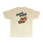 Gallery Dept T Shirt Retro Printed Loose Short-Sleeved Shirt