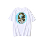 Bathing Ape T-Shirt Back Printing Men and Women Fashion Short Sleeve Top