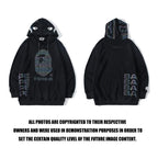 Bathing Ape Hoodie Reflective Sweater Teen Hooded Coat