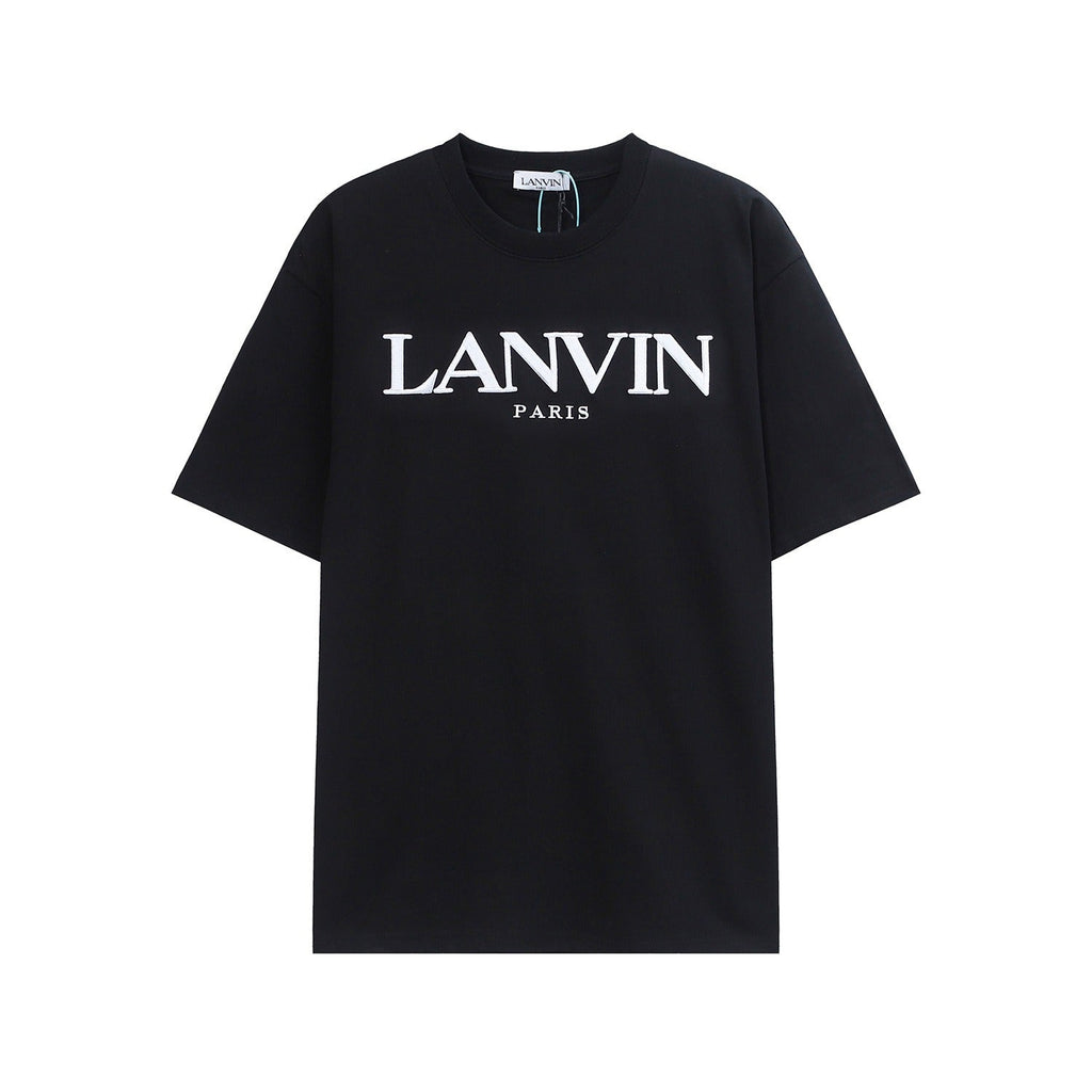 Gallery Dept T-Shirt Joint Letter Logo Embroidery Short Sleeve T-Shirt