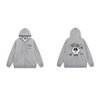 Stussy Hoodie Zip-Up Cardigan Fleece Hooded Sweater