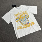 Rhude T-shirt Micro Label Champion Ring Printed Short Sleeve T-shirt