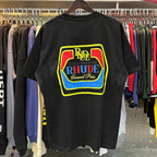 Rhude T-shirts Printed Cotton Loose Short Sleeves Men and Women