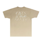 Rhude T-shirts Printed Trendy Pure Cotton