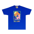 Gallery Dept T Shirt Retro Printed Loose Short-Sleeved Shirt