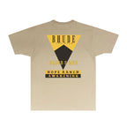 Rhude T-shirts Printed Trendy Pure Cotton