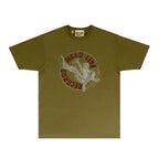 Gallery Dept T Shirt Retro Printed Loose Short-Sleeved Shirt