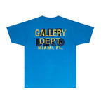 Gallery Dept T Shirt Retro Printed Loose Short-Sleeved Shirt