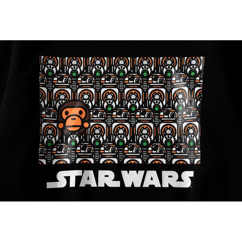 Bathing Ape Sweatshirts Spring and Autumn Cartoon Print Men's and Women's Ball Battle Pullover Sweater