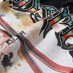 Godspeed T-shirts Helicopter Printing Cotton Casual Short Sleeves Men and Women