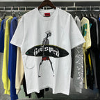 Godspeed T-shirts Skateboard Skull Junior Print Cotton Casual Short Sleeve Men and Women