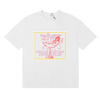 Rhude T-shirts goblet bikini beautiful women print cotton casual short sleeves men and women