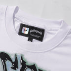 Godspeed T-shirts Skull Marines Printed Cotton Casual Short Sleeves Men and Women