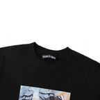 Palm Angels T-shirt Dice and Snake Print Short Sleeve T-shirt