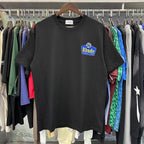 Rhude T-shirts Wine Printing Cotton Casual Short Sleeve Men and Women