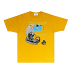 Rhude T-shirts Printed Trendy Pure Cotton