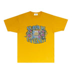 Rhude T-shirts Printed Trendy Pure Cotton