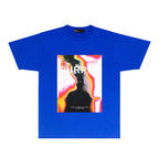 PURPLE  fashion T-shirt