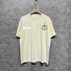 Rhude T-shirts Printed Trendy Pure Cotton