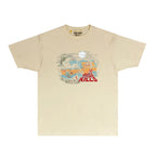 Gallery Dept T Shirt Retro Printed Loose Short-Sleeved Shirt