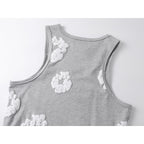 Denim Tears Vest Foam Printed Casual Sports Vest