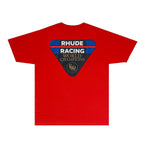 Rhude T-shirts Printed Trendy Pure Cotton