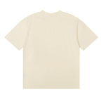Rhude T-shirts Coconut Sunset Sailing Printing Cotton Casual Loose Short Sleeve Men and Women