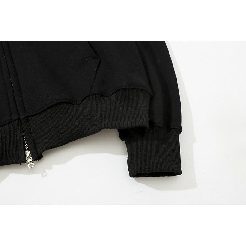 Bathing Ape Hoodie Autumn and Winter Fashion Brand Camouflage Embroidery Stitching Sleeves Cardigan Zipper Hoodie Coat