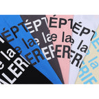 Gallery Dept Long Sleeve Shirt Alphabet Slogan Pocket Long Sleeve T-Shirt Bottom Shirt