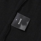 Rhude T-shirts Windowsill Seaview Printing Cotton Casual Short Sleeve Men and Women