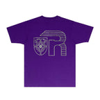 Rhude T-shirts Printed Trendy Pure Cotton