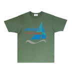 Rhude T-shirts Printed Trendy Pure Cotton