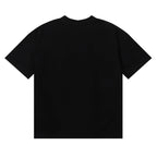 Godspeed T-shirts Western Skull Denim Cactus Print Cotton Casual Short Sleeve Men and Women