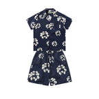 Denim Tears T-shirt & Shorts 2 Piece Set Button cardigan woven