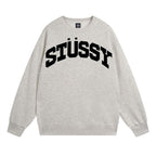 Stussy Sweatshirts Crew Neck Fleece Sweater