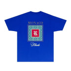 Rhude T-shirts Printed Trendy Pure Cotton