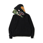 Bathing Ape Hoodie Camouflage Cardigan Men's and Women's Sweater Hoodie Coat