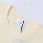 Rhude T-shirts Solid Color Pattern Printed Cotton Casual Short Sleeve Men and Women